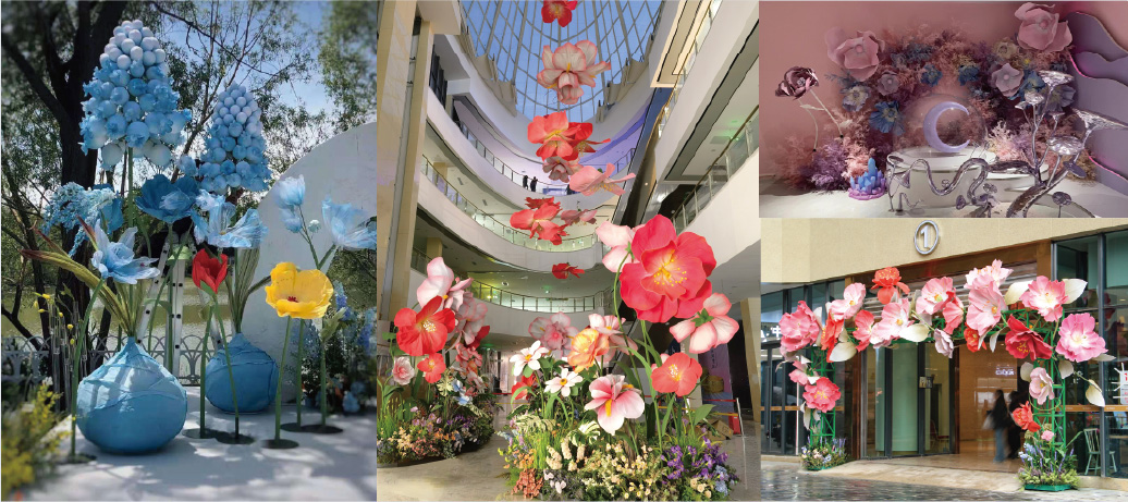 ジャイアントフラワー実績写真